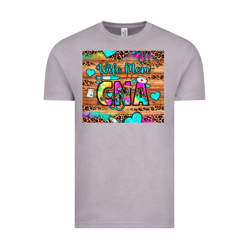 Wife Mom Cna Vintage Tee by JahusDesignShop | Teevron