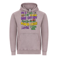 Vintage Zinc i'm a king cake eatin' mardi gras lovin' kinda gir Vintage Hoodie - MaliasSmallBusiness