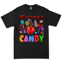 Black all you need is candy Premium Tee - AdoDesignShop