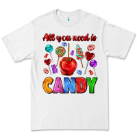 White all you need is candy Premium Tee - AdoDesignShop