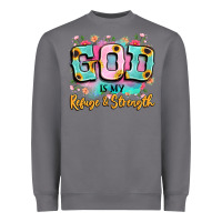 Storm god is my refuge and strength Heavyweight Sweatshirt - LillyAllenDesigns