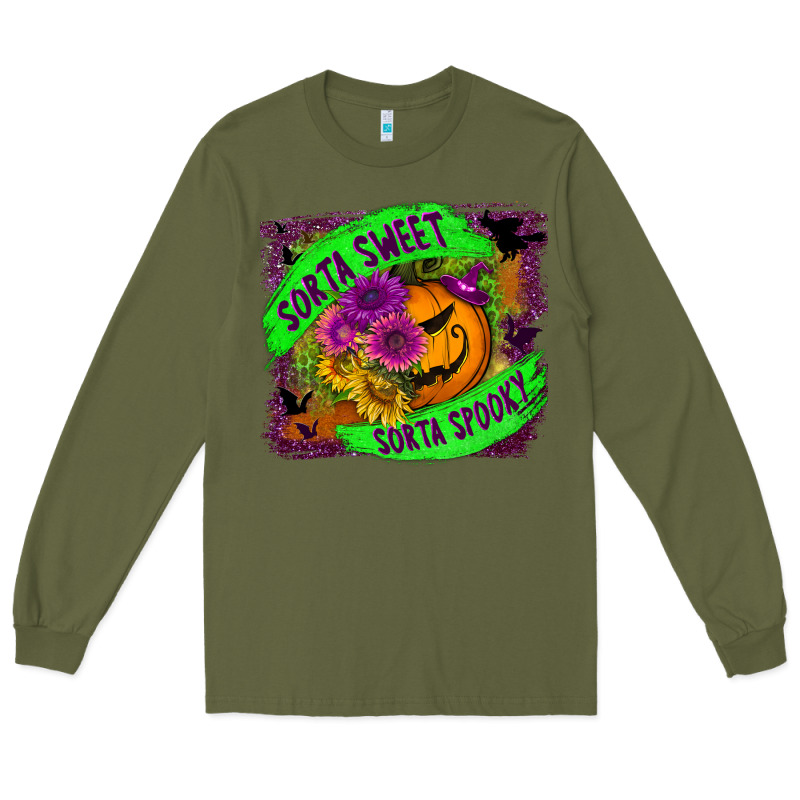 Sorta Sweet Spooky Long Sleeve Tee by BundleAndBundleShop | Teevron