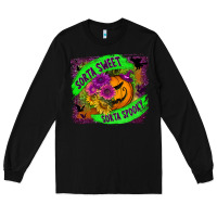 Black sorta sweet spooky Long Sleeve Tee - BundleAndBundleShop
