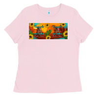 Bubblegum Pink cowgirls just wanna have fun mug 15 oz Ladies Tee - Artiststas