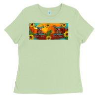 Matcha cowgirls just wanna have fun mug 15 oz Ladies Tee - Artiststas