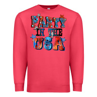 Cardinal Party in the usa 4th of july Premium Sweatshirt - CowGirlArtShop