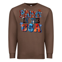 Chestnut Party in the usa 4th of july Premium Sweatshirt - CowGirlArtShop