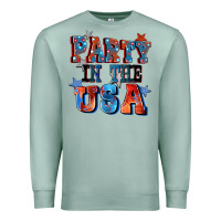 Seafoam Party in the usa 4th of july Premium Sweatshirt - CowGirlArtShop