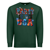 Sports Green Party in the usa 4th of july Premium Sweatshirt - CowGirlArtShop