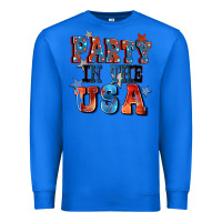 True Royal Party in the usa 4th of july Premium Sweatshirt - CowGirlArtShop