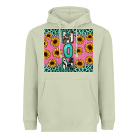 Matcha Mom sunflower glitter Heavyweight Hoodie - CowGirlArtShop