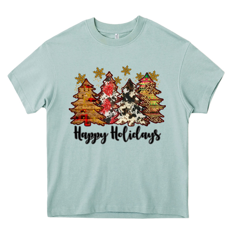 Happy Holidays Heavy Core Tee by JahusDesignShop | Teevron