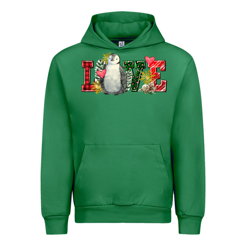 Christmas Penguin Love Urban Hoodie by FaDigitalArtStudio | Teevron