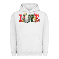 Pigment Lunar Rock christmas penguin love Urban Hoodie - FaDigitalArtStudio