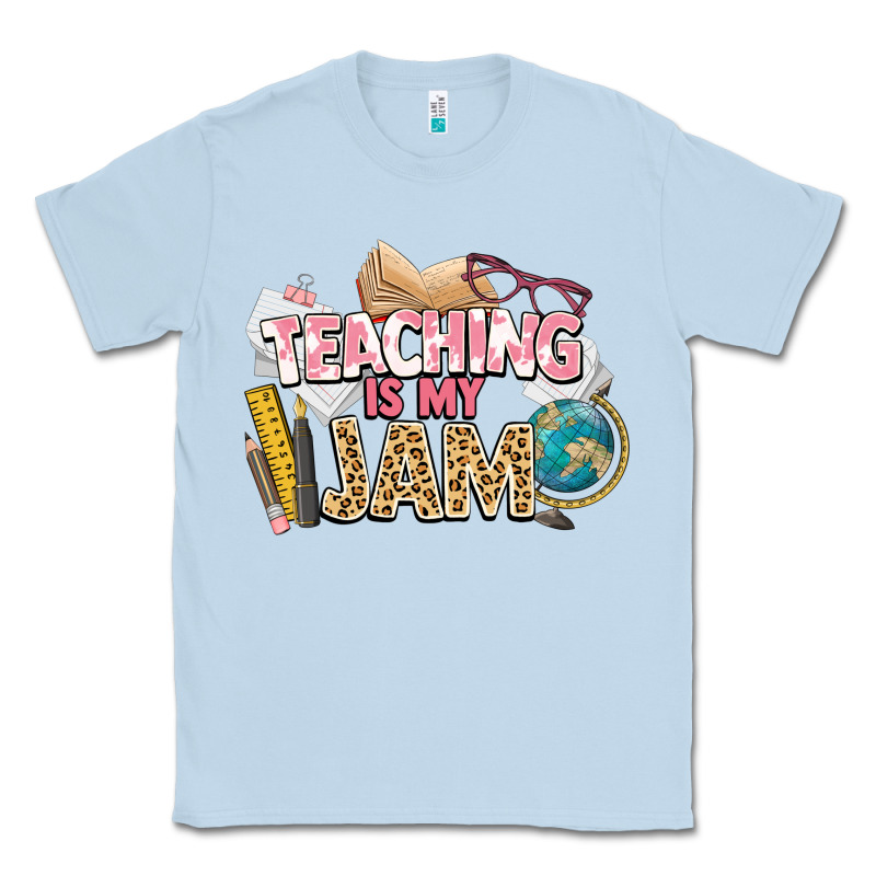 Teaching Is My Jam Teacher School Classic Tee by NancyCooperArtShop | Teevron