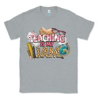 Heather Grey teaching is my jam teacher school Classic Tee - NancyCooperArtShop