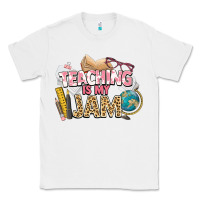 White teaching is my jam teacher school Classic Tee - NancyCooperArtShop