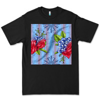 Black patriotic rose Premium Tee - BundleAndBundleShop