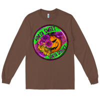 Chestnut halloween round earrings Long Sleeve Tee - BundleAndBundleShop