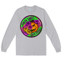Moon Dust halloween round earrings Long Sleeve Tee - BundleAndBundleShop