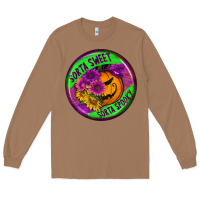 Toasted Coconut halloween round earrings Long Sleeve Tee - BundleAndBundleShop