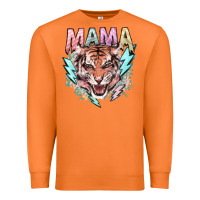 Carrot Mama tiger lightning bolt Premium Sweatshirt - HowdyJamesFarm