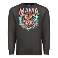 Smoke Mama tiger lightning bolt Premium Sweatshirt - HowdyJamesFarm
