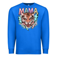 True Royal Mama tiger lightning bolt Premium Sweatshirt - HowdyJamesFarm