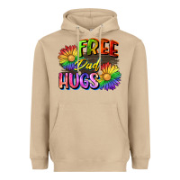 Mushroom Free dad hugs Heavyweight Hoodie - CowGirlArtShop