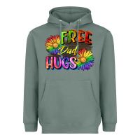 Sage Free dad hugs Heavyweight Hoodie - CowGirlArtShop