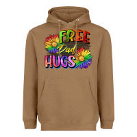 Toasted Coconut Free dad hugs Heavyweight Hoodie - CowGirlArtShop