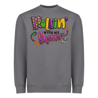 Storm rollin' with my krewe mardi gras Heavyweight Sweatshirt - LillyAllenDesigns