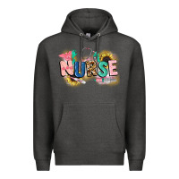 Charcoal Heather nurse Premium Hoodie - CowGirlArtShop
