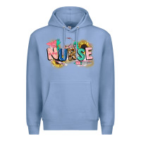 Colony Blue nurse Premium Hoodie - CowGirlArtShop