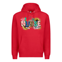 Red nurse Premium Hoodie - CowGirlArtShop