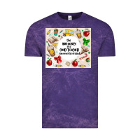 Cloud Purple the influence of a good teacher can never be erase Vintage Tee - MaliasSmallBusiness