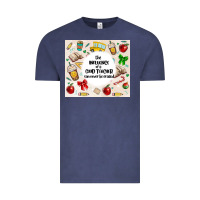 Vintage Denim the influence of a good teacher can never be erase Vintage Tee - MaliasSmallBusiness