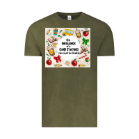 Vintage Olive the influence of a good teacher can never be erase Vintage Tee - MaliasSmallBusiness