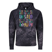 Cloud Black some things are better left unsaid but i'm probabl Vintage Hoodie - MaliasSmallBusiness