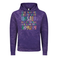 Cloud Purple some things are better left unsaid but i'm probabl Vintage Hoodie - MaliasSmallBusiness