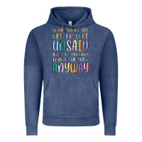 Vintage Denim some things are better left unsaid but i'm probabl Vintage Hoodie - MaliasSmallBusiness