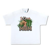 White soccer mom Urban Heavy Tee - NancyCooperArtShop