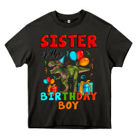Asphalt sister of the birthday boy t rex Heavy Core Tee - Artiststas