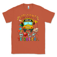 Copper welcome back to school with school bus Classic Tee - NancyCooperArtShop