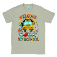 Matcha welcome back to school with school bus Classic Tee - NancyCooperArtShop