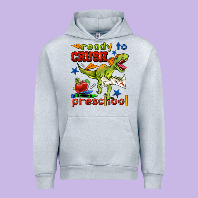 Ready To Crush Preschool Urban Hoodie Designed By Bundleandbundleshop