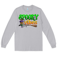 Moon Dust spooky vibes Long Sleeve Tee - BundleAndBundleShop