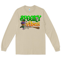 Mushroom spooky vibes Long Sleeve Tee - BundleAndBundleShop