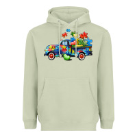 Matcha Autism truck Heavyweight Hoodie - CowGirlArtShop