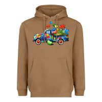 Toasted Coconut Autism truck Heavyweight Hoodie - CowGirlArtShop